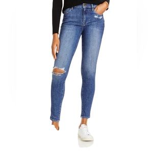 Frame Denim Le High Waist Skinny Jeans in Saxon Size 24